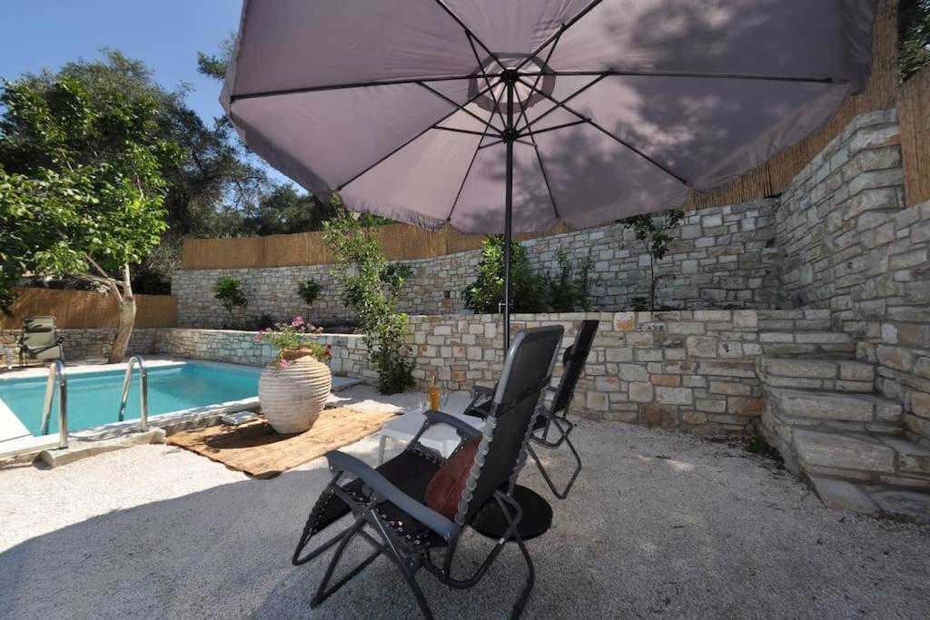 Villa Paxos Adamantia With Private Pool Gaios Exterior foto