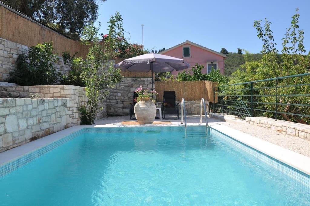 Villa Paxos Adamantia With Private Pool Gaios Exterior foto